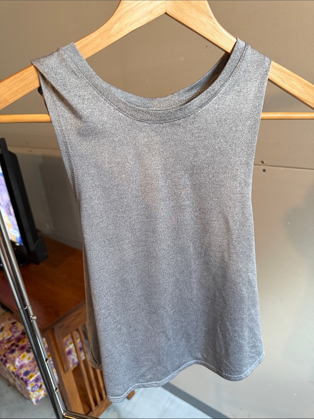 Danskin Gray Girls' Sleeveless Tank Top